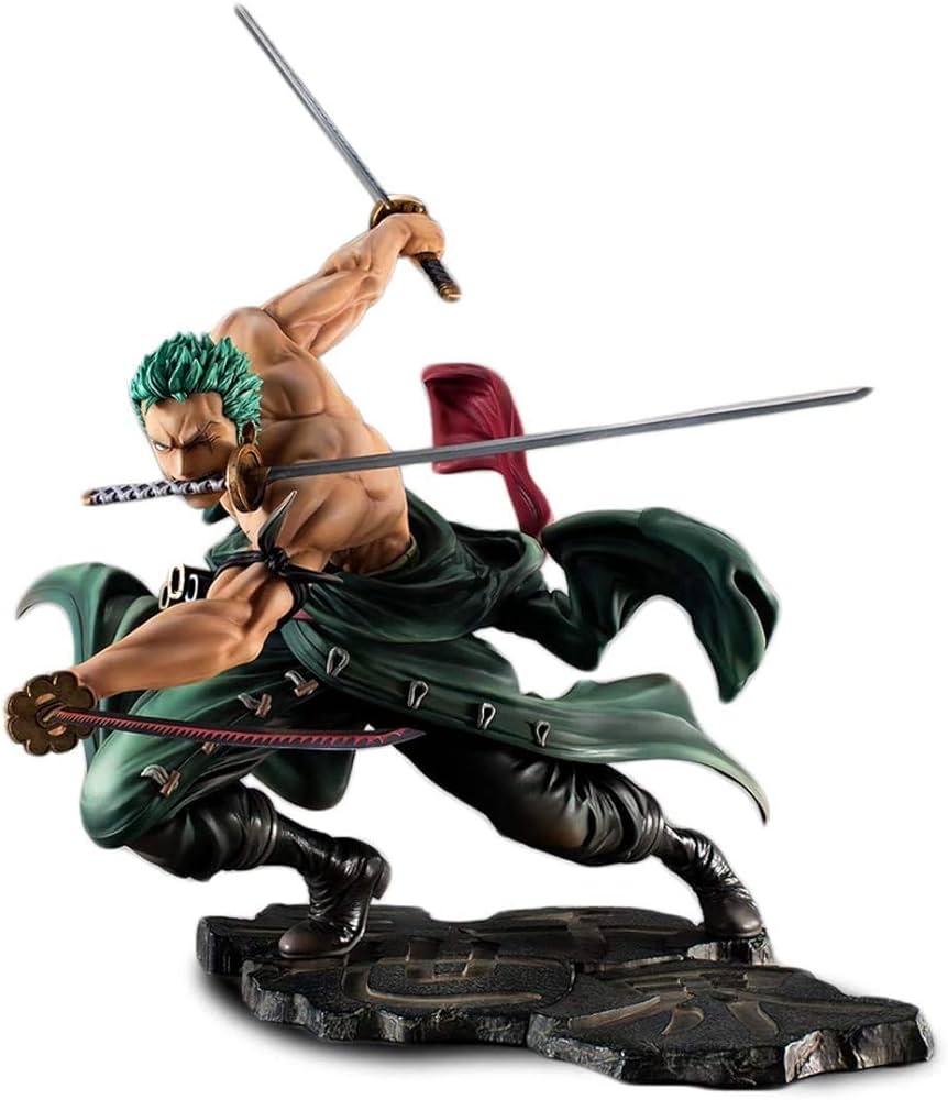 Figure Roronoa Zoro, Três Lâminas / One Piece - Nerd Bros